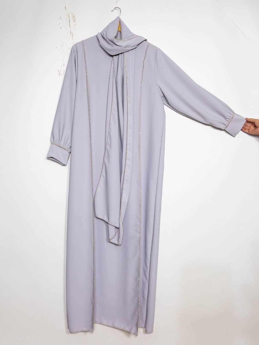IDEAL OUTFIT - Wholesale Kaftan - Women's - Medina silk abaya ref:2369pk14