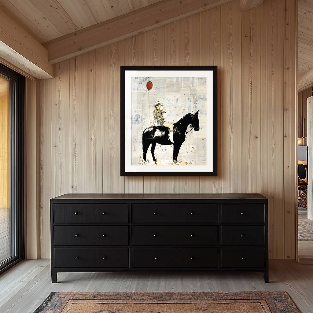Dolan Geiman - Wholesale Art Print - Art Print | Cowgirl & Horse Wall Art | BIRTHDAY PARTY0