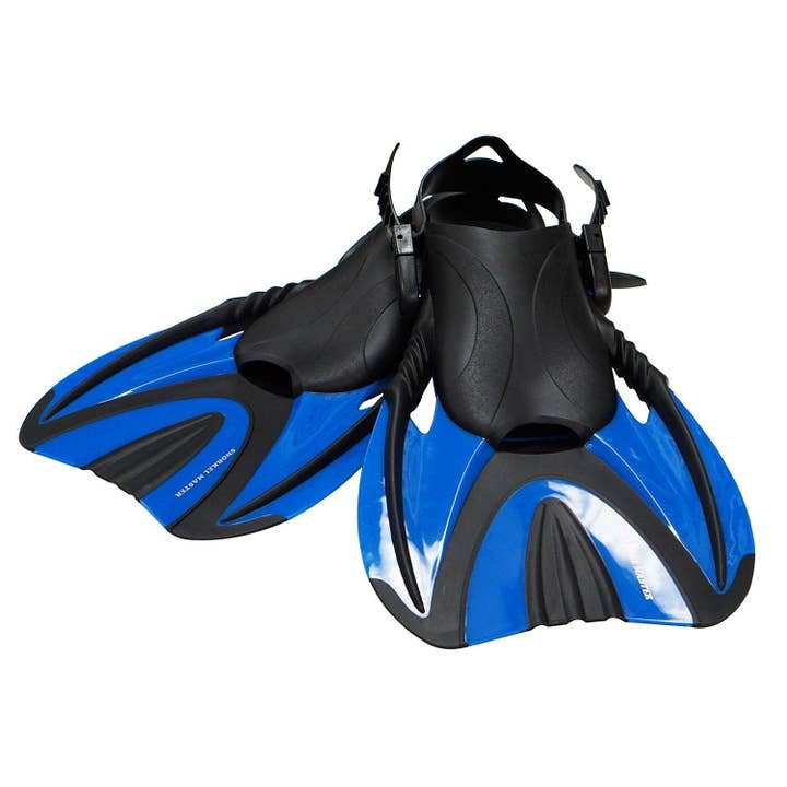 Aletas de Natación y Snorkel para Adultos Snorkel Master Azul para venta al por mayor de Scuba Choice