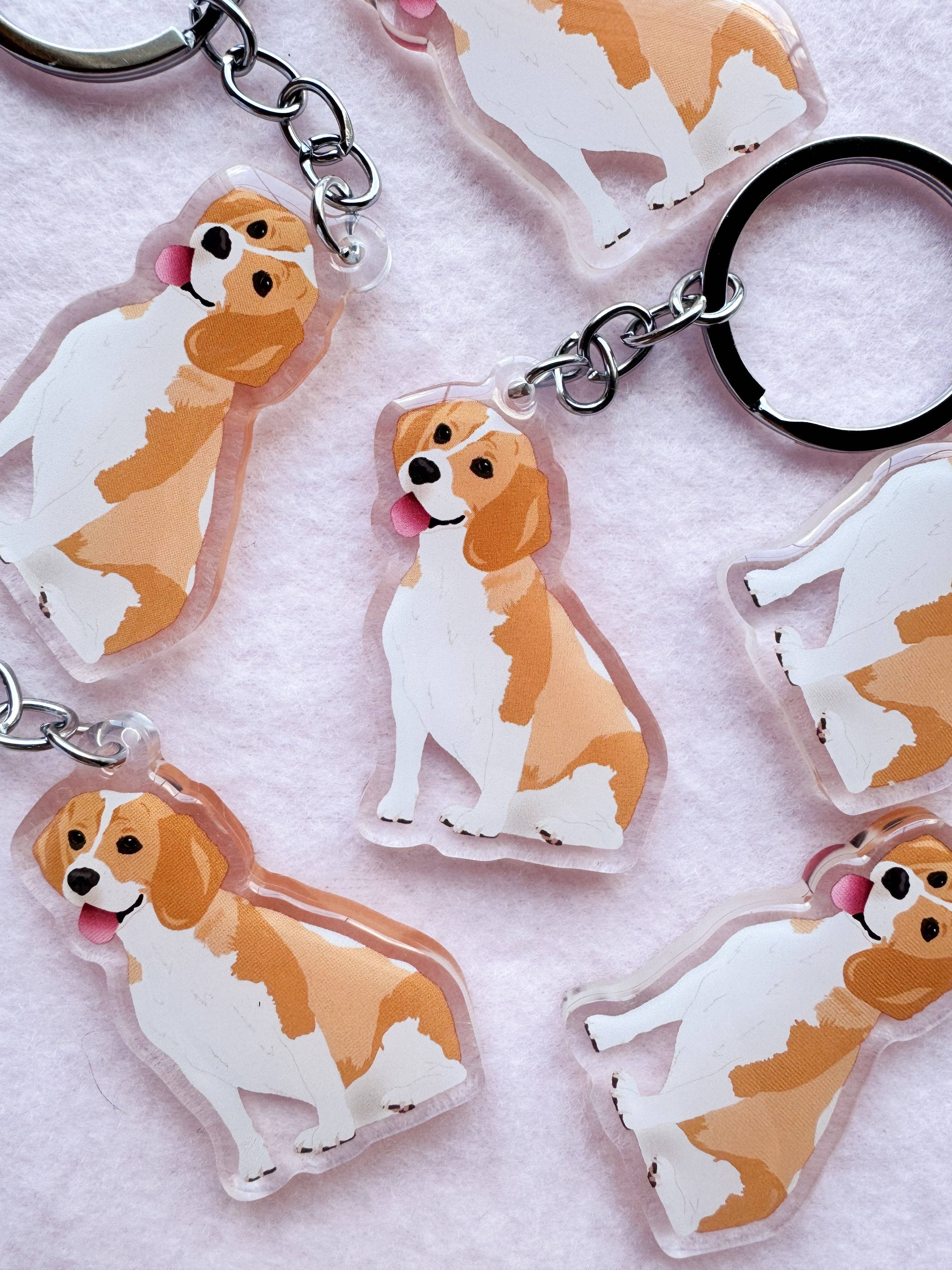 Our Cheery Corner - Wholesale Keychain - Unisex - Beagle (lemon) Keychain0