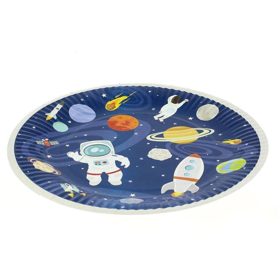 Annikids - Wholesale Disposable Plate - 6 Space Plates1