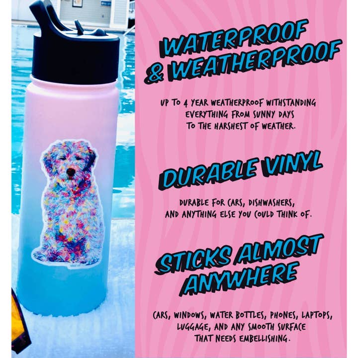 Otto's Grotto - Wholesale Sticker - Lift Heavy Shit Sticker - LFT HVY SHT Skeleton Gym Weights