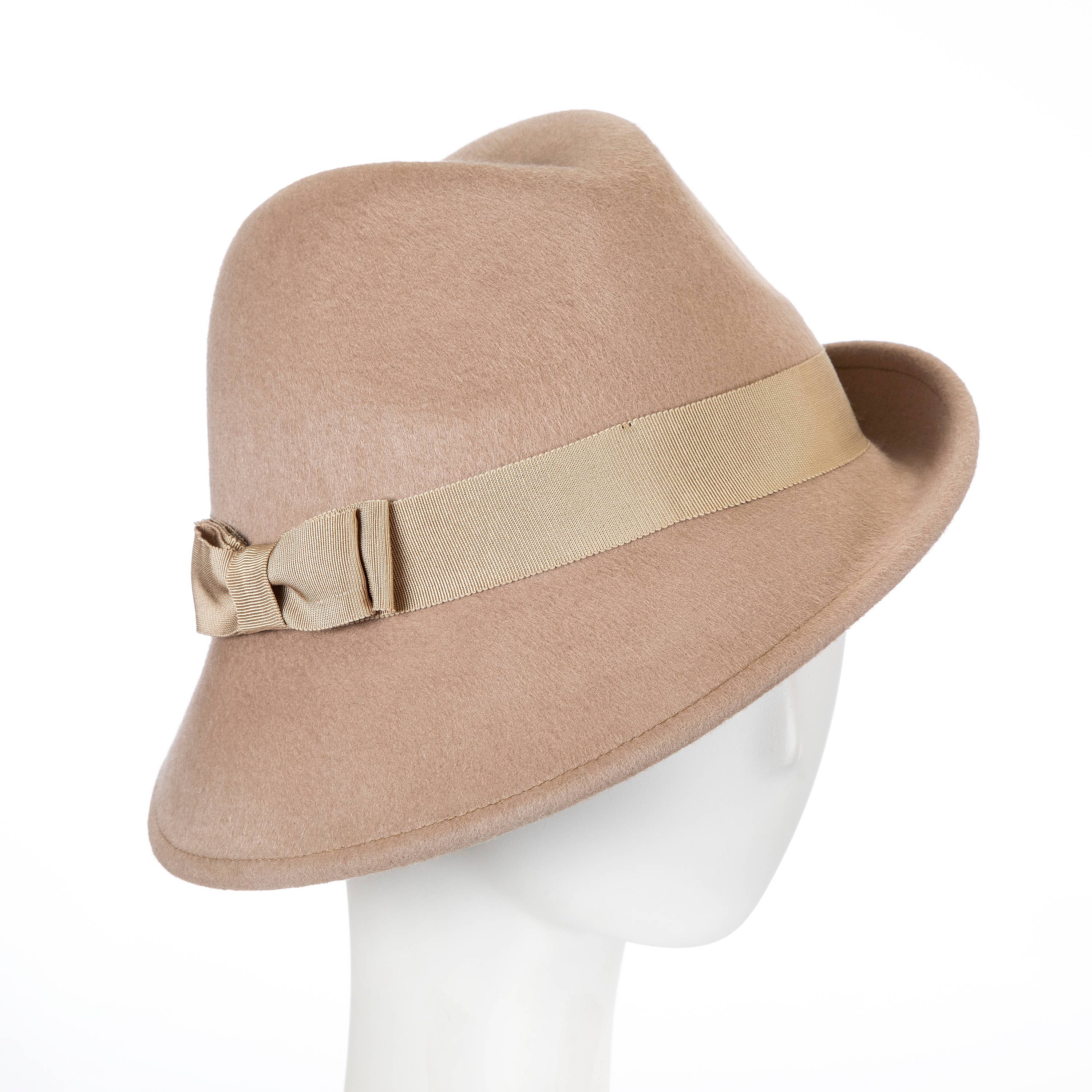 Giovannio – Engroshandel Bucket hat - Dame – Skorpion Langt Hår Børstet Uld Asymmetrisk Fedora6