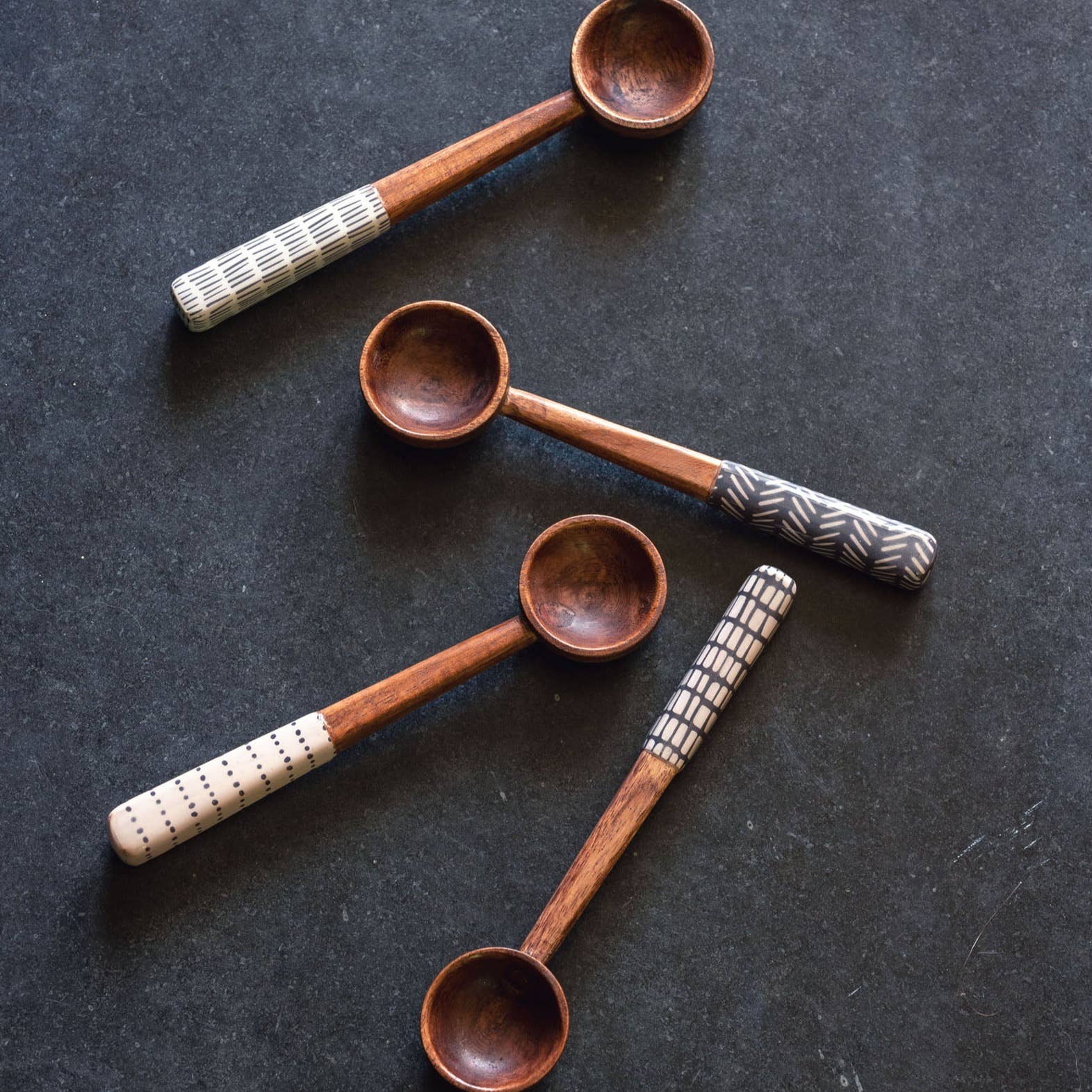 Karma - Wholesale Kitchen Spoon - Enamel Tasting Spoons2