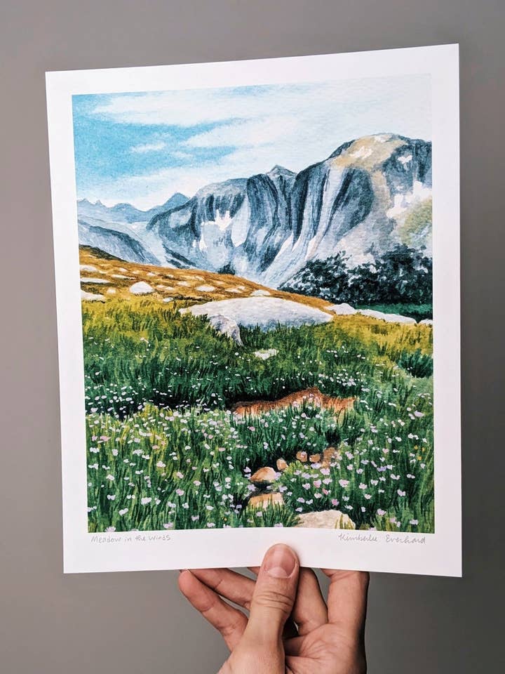 Meadow in the Winds - Fine Art Print for wholesale by Kim Everhard Art
