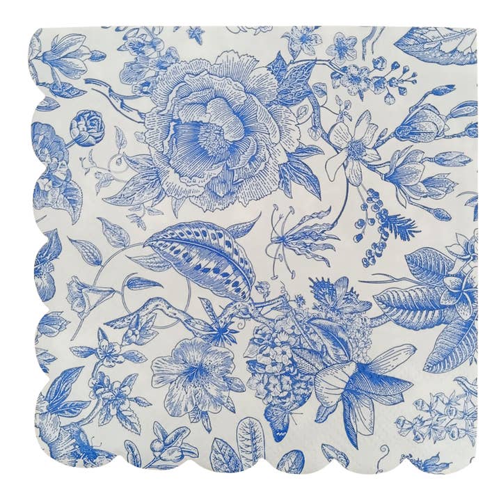 Serviettes à cocktail cœur en papier d'aluminium Delft bleu - Décoration d'intérieur et autres tendances Résultats pour rond serviette en bois en vente B2B. Retours gratuits et paiement à 60 jours sur Faire sur Faire.