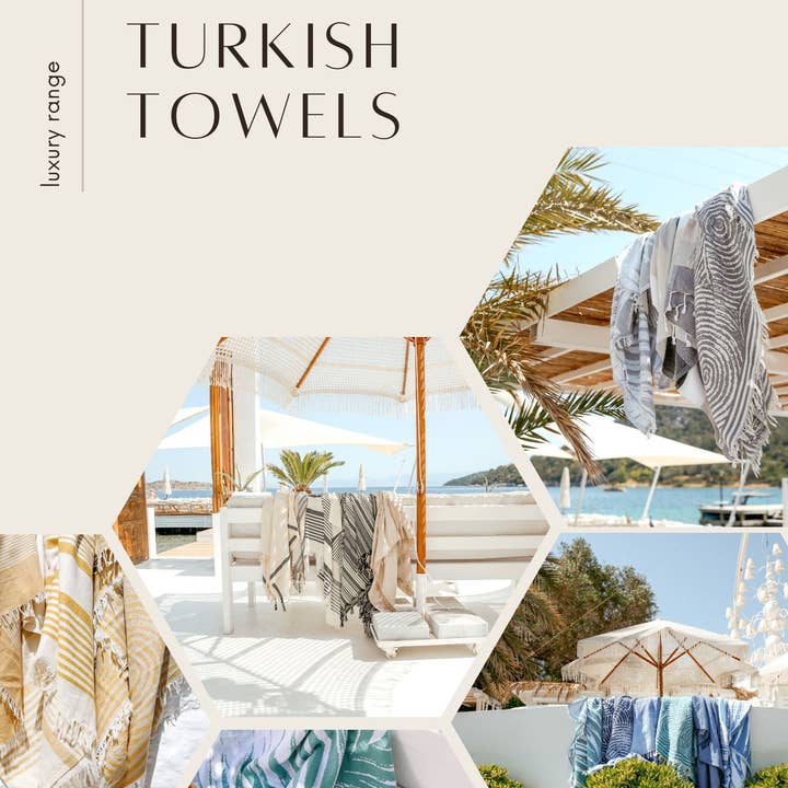 Primitive – wholesale Strandhandduk – Blandad turkisk handduk - lyxsortiment