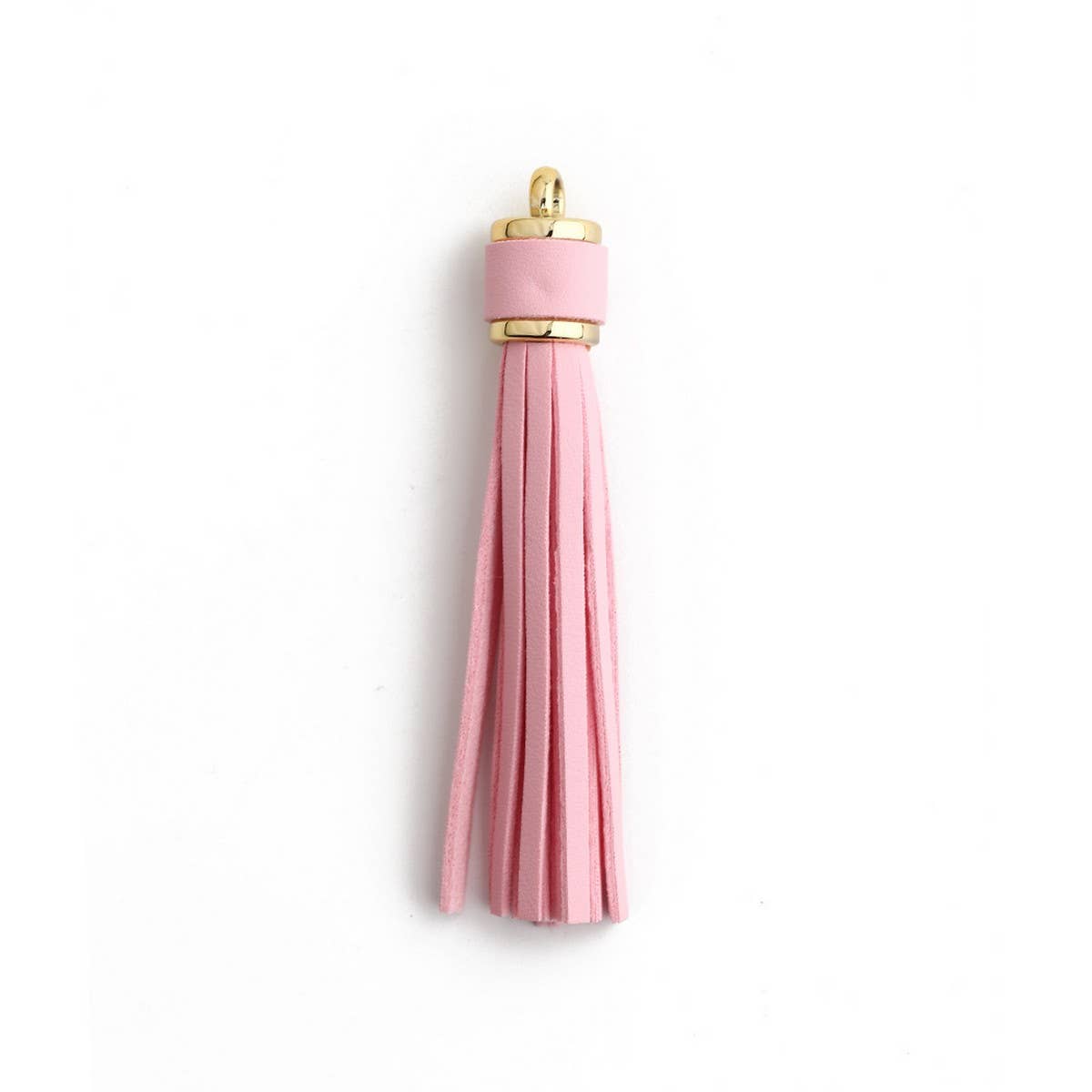 ACCITY - Wholesale Keychain - Unisex - Leather Fringe Keychain, PU Tassel Bag Charm_CWAB50070