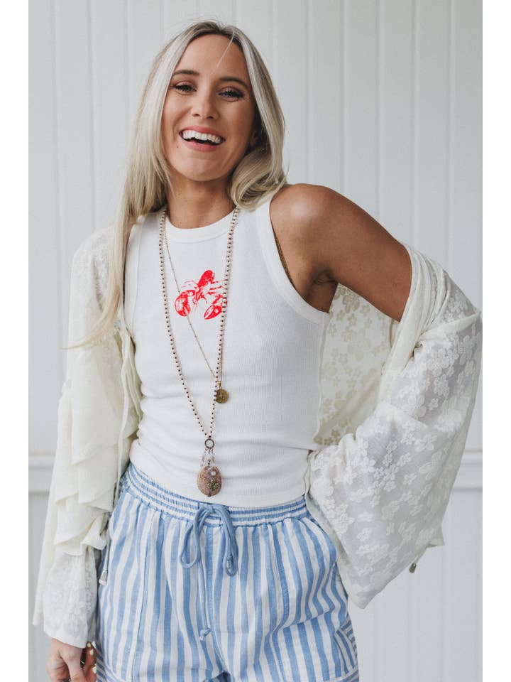 Wildflower Drift Top - Cream for wholesale on Faire