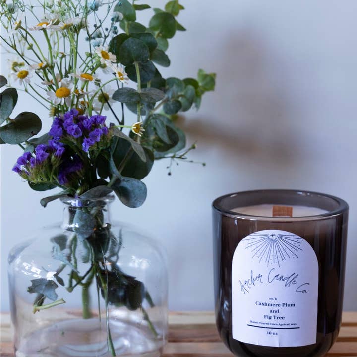 Cashmere Plum and Fig Tree | 10oz. Candle for wholesale by Archer Candle Co