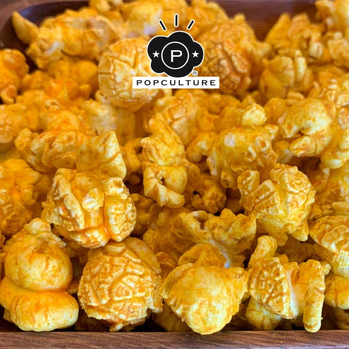 Jalapeno Cheddar for wholesale by Popculture Gourmet Popcorn