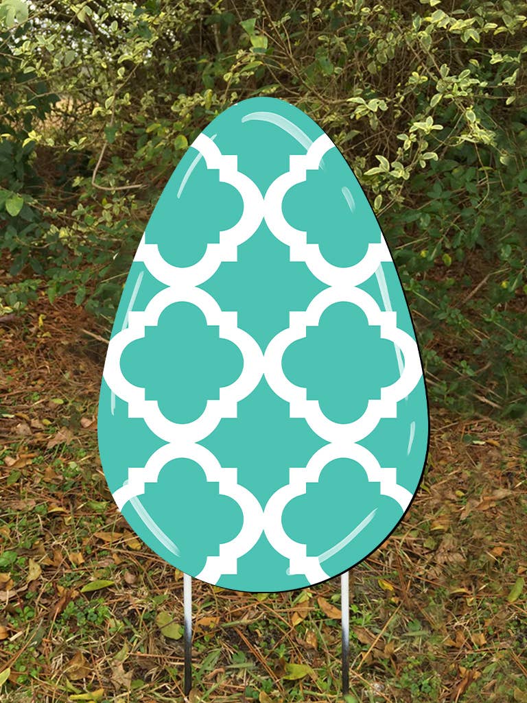 Steel Southern Designs - Wholesale Door Hanger - Outdoor Metal Art Egg29