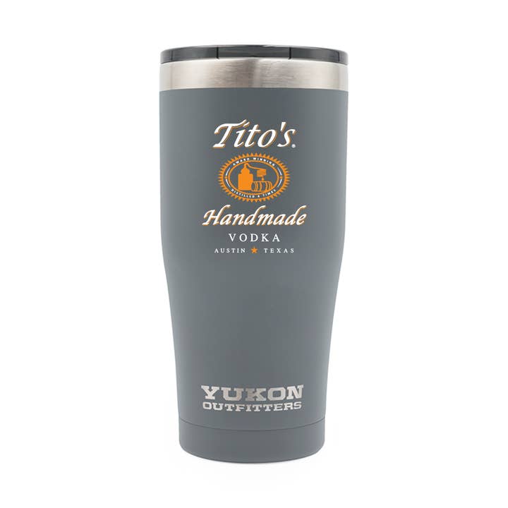 20oz Yukon Tumbler-Full Color Tito's Beverage Logo for wholesale by Fifty59 Designs