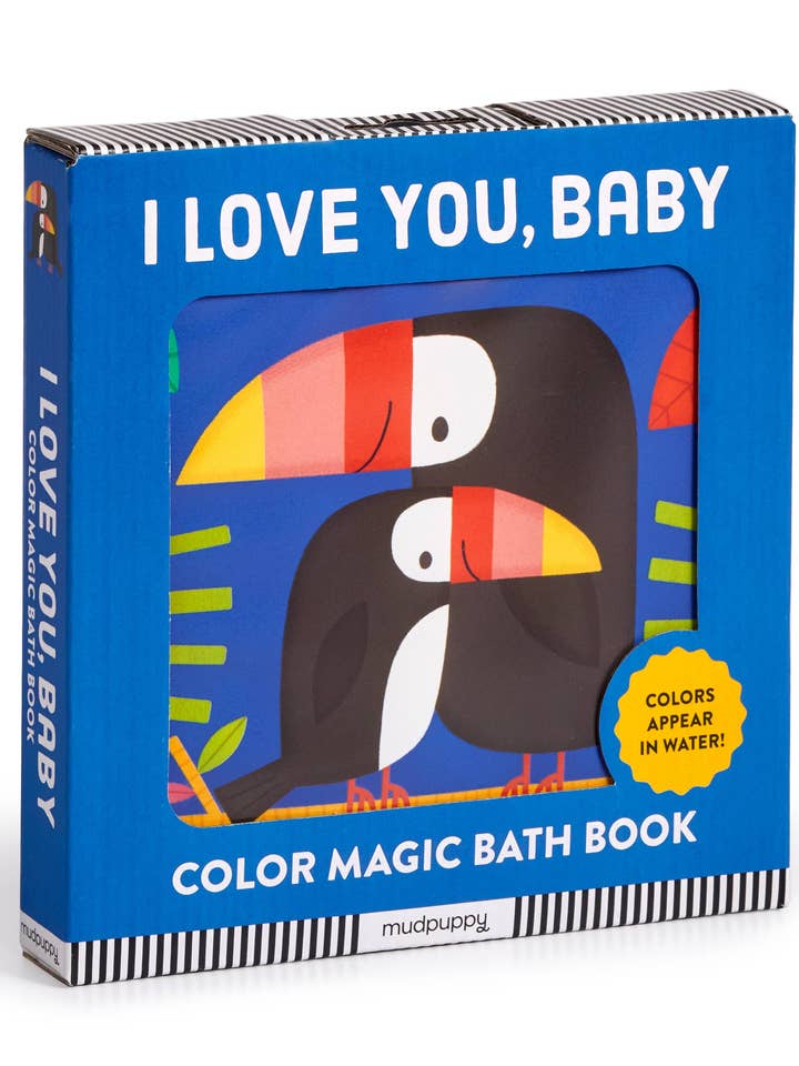 I Love You, Baby Color Magic Bath Book for wholesale by Chronicle Books