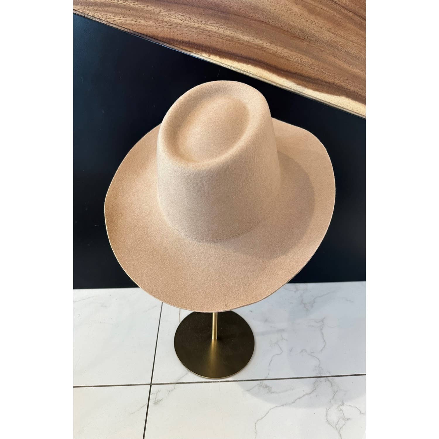 One and Only Accessories - Vente Chapeau en feutre - femme - Bonnet Western Gambler en laine australienne9