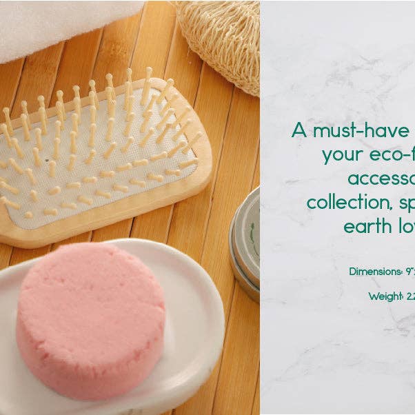 VIAI Beauty - Wholesale Hair brush/comb - Wooden Detangling Hair Brush3