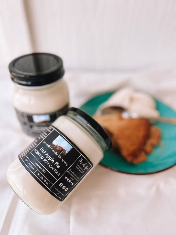 Hot Apple Pie for wholesale by Lunalake Candle Company, LLC