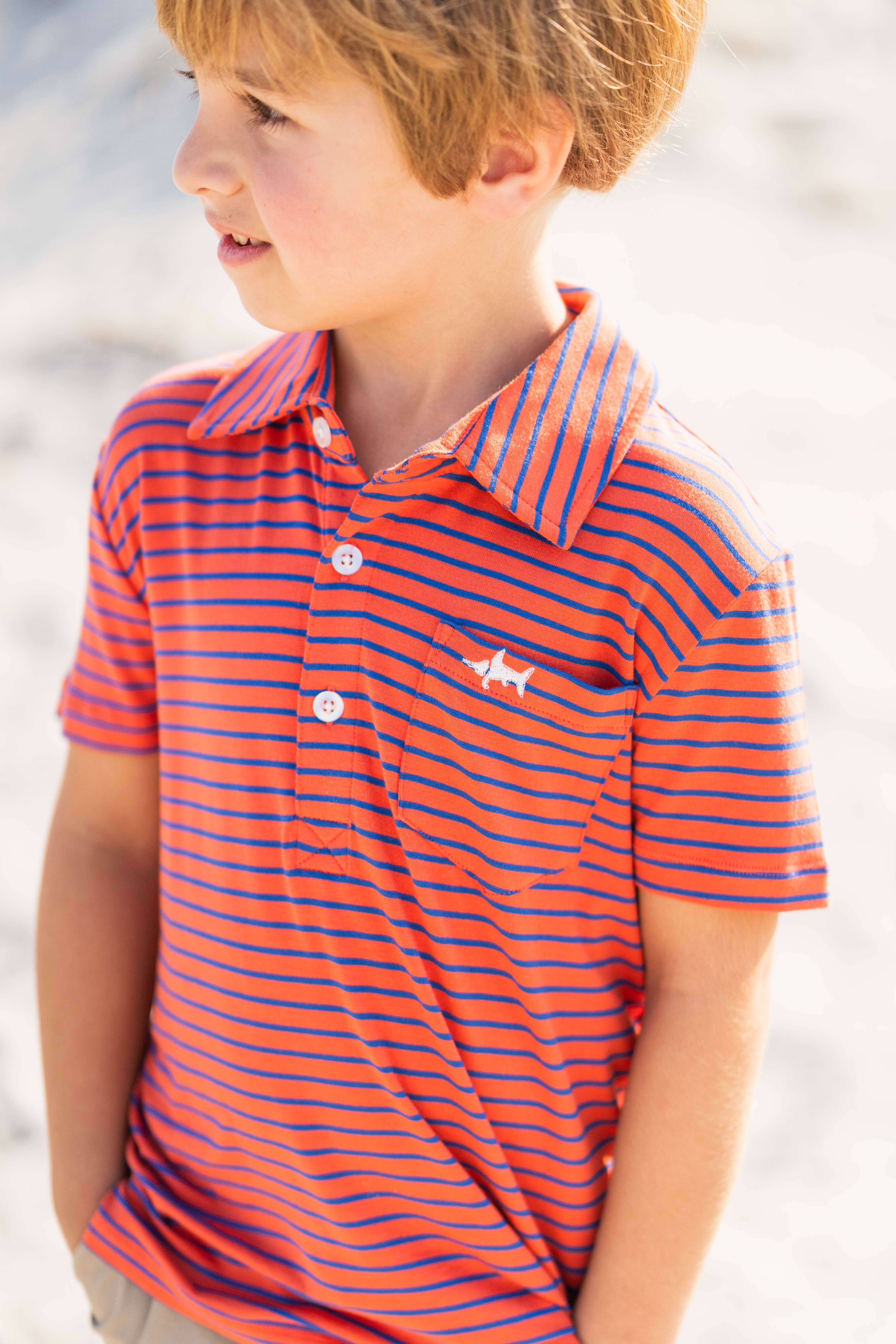 Saltwater Boys Company - Vente T-shirt – enfant - Polo Garçons Banks4