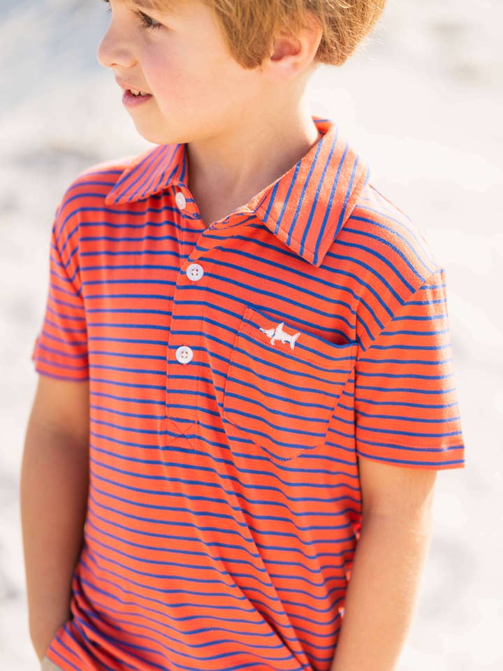 Saltwater Boys Company - Vente T-shirt – enfant - Polo Garçons Banks4