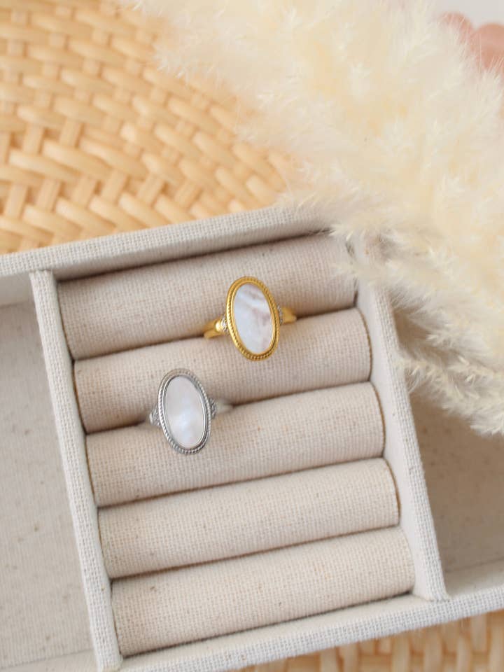 Moonlight Ring for wholesale by Sweet Three Designs