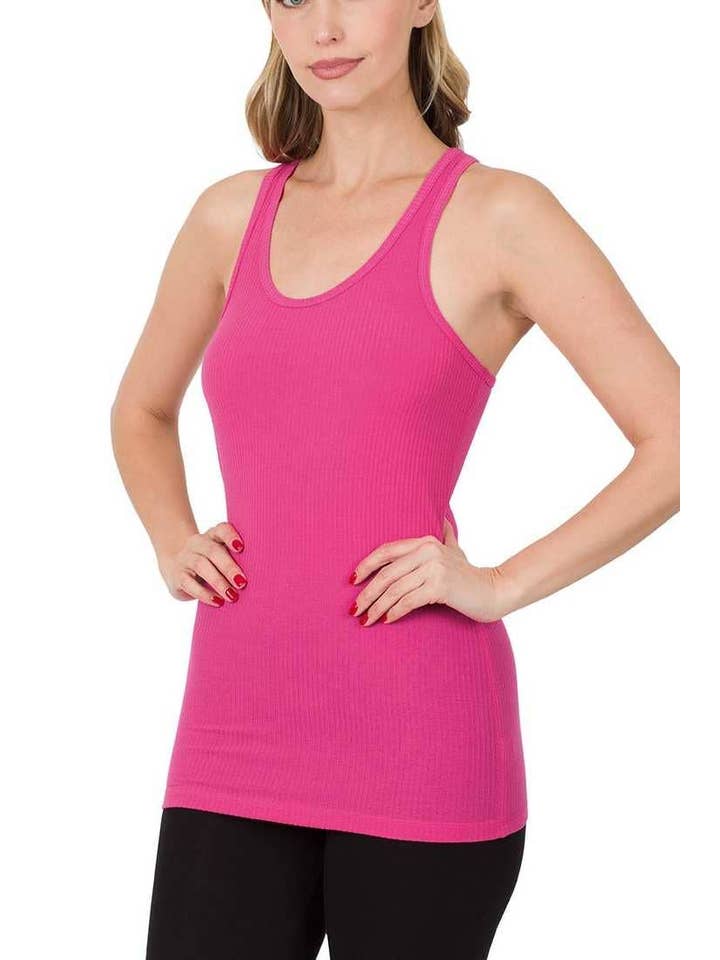 Vanilla Monkey - Wholesale Tank Top - Women's - Ribbed Racer Back Tank Top4