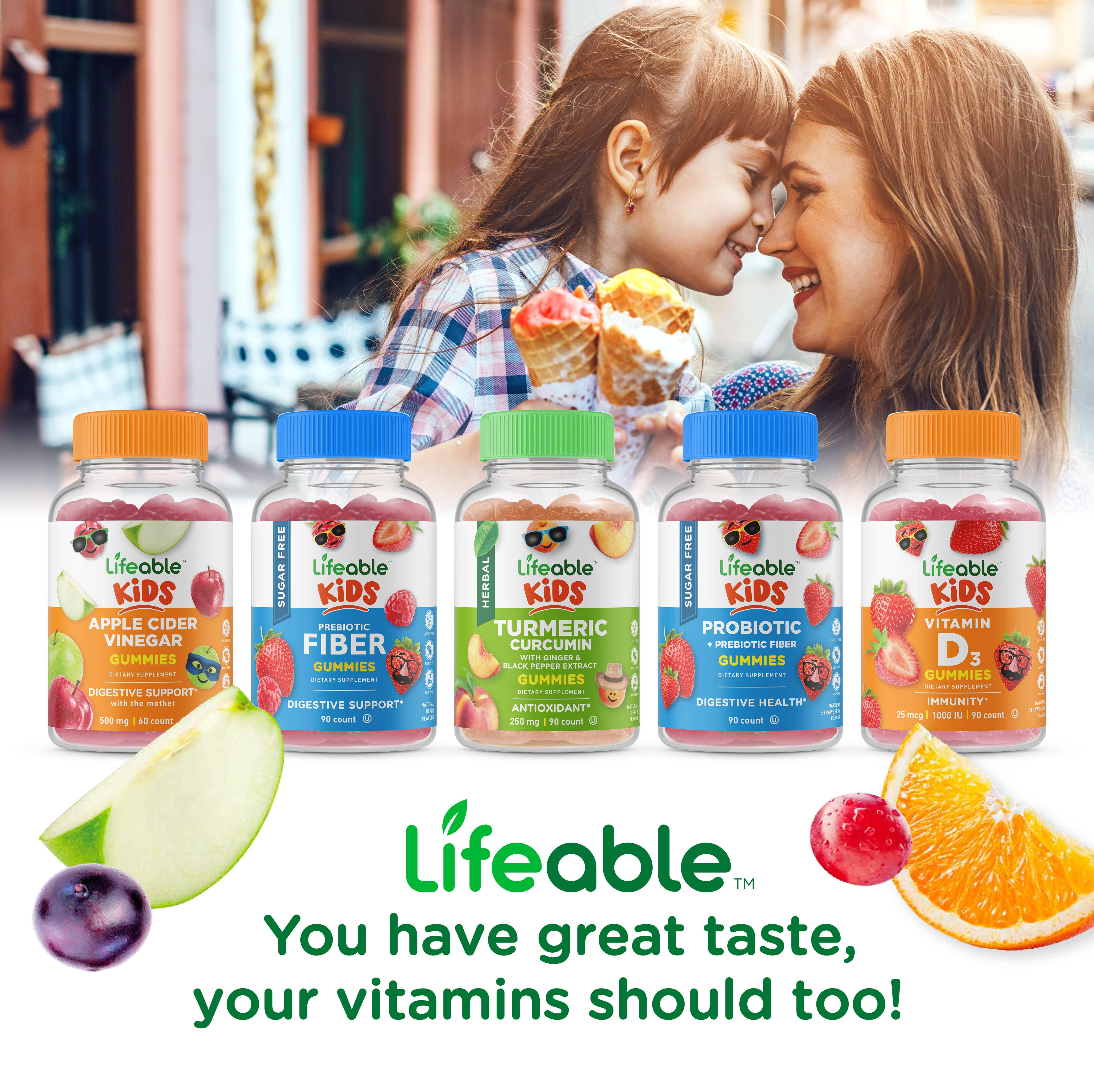 Lifeable - Wholesale Oral Supplement/Vitamin - Lifeable Probiotics for Kids 2 Billion CFU Gummies6