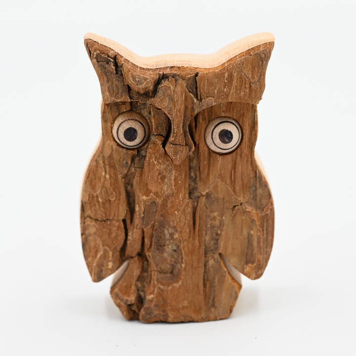 Extra Small Bark Owl for wholesale by Talla Imports