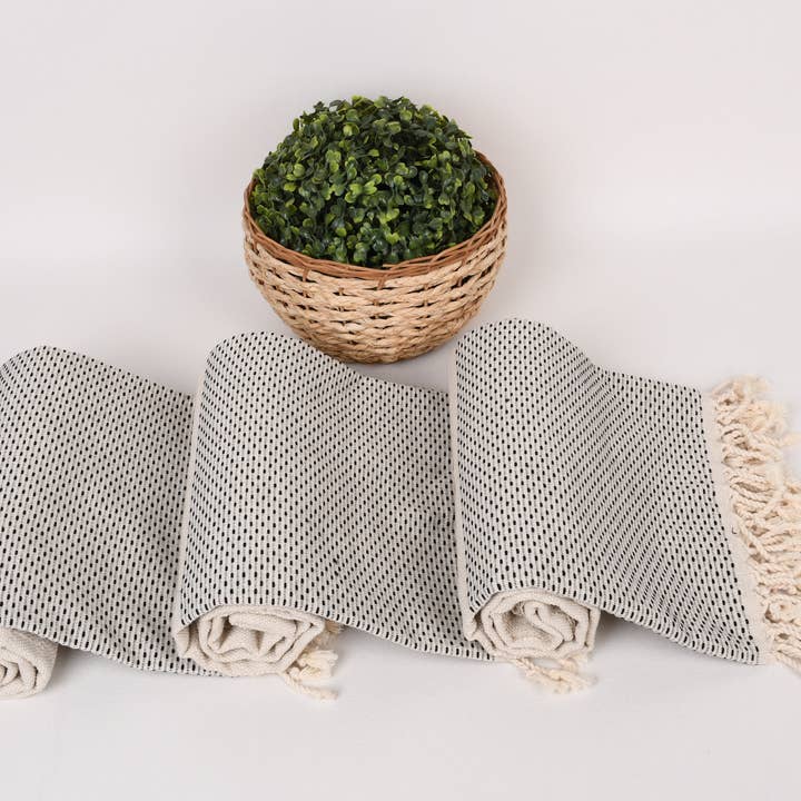 Organic Turkish Towels - Wholesale Beach towel - Custom Beach Towel, Embroidered Linen Towel8