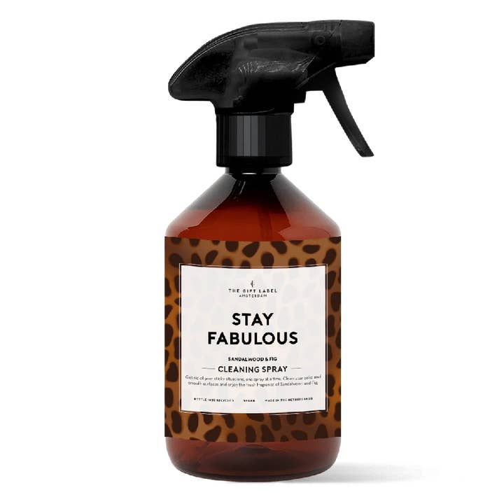 CLEANING SPRAY - STAY FABULOUS for wholesale by The Gift Label