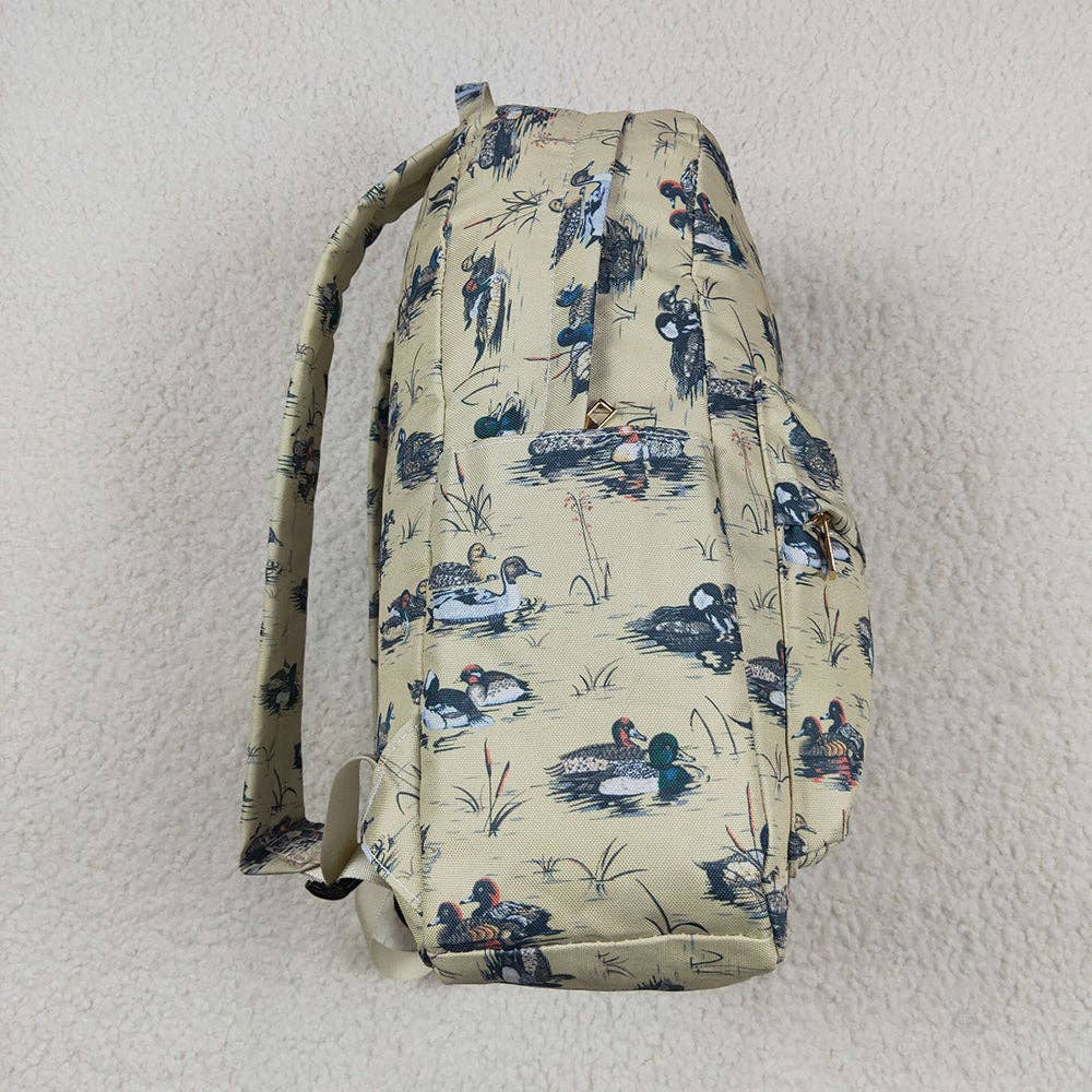 Aier Wholesale - Wholesale Backpack - Kids - Baby Kids Ducks Brown Backpack Back Bags2