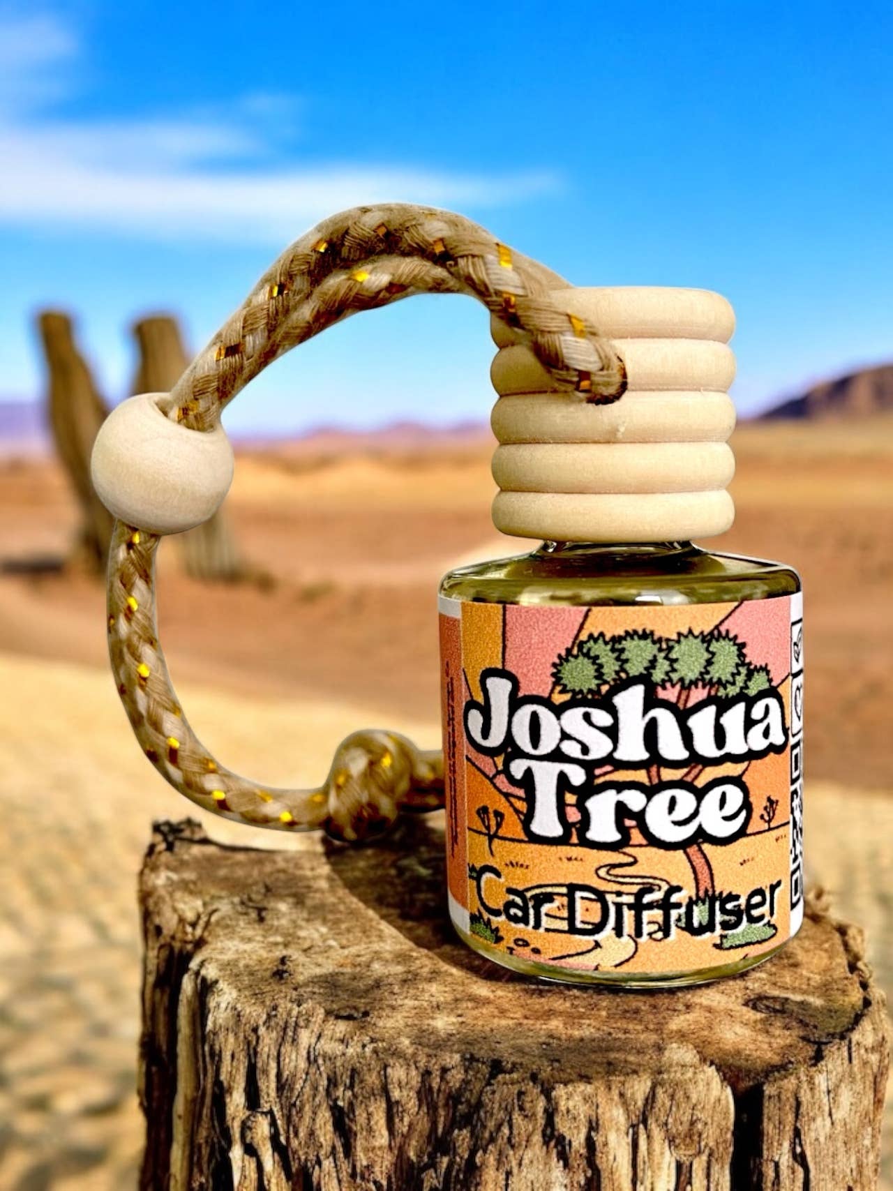 Raven’s Hearth - Wholesale Car Freshener - Unisex - Joshua Tree Diffuser | Earthy & Warm Scented | Under $51