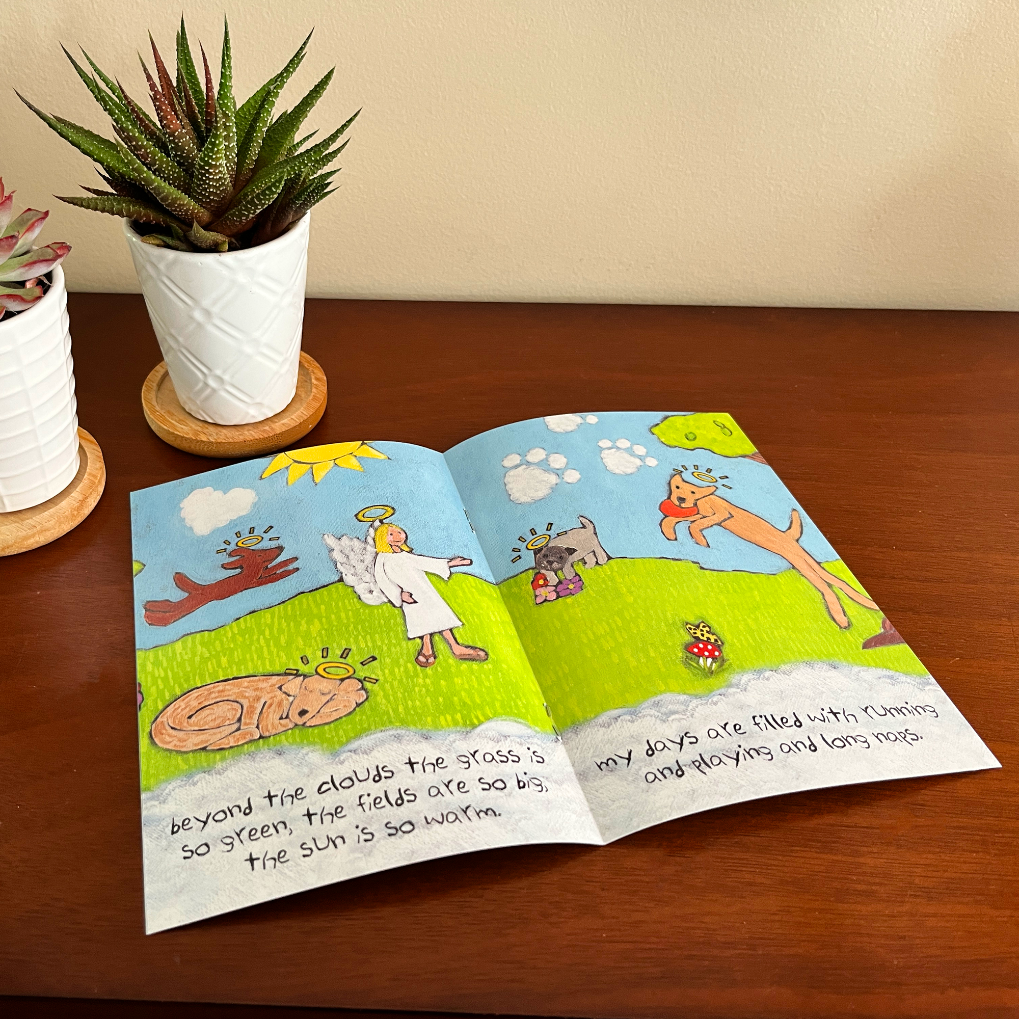 Dog Speak - Wholesale Pets - Bereavement Booklet - All Dogs Go To Heaven2