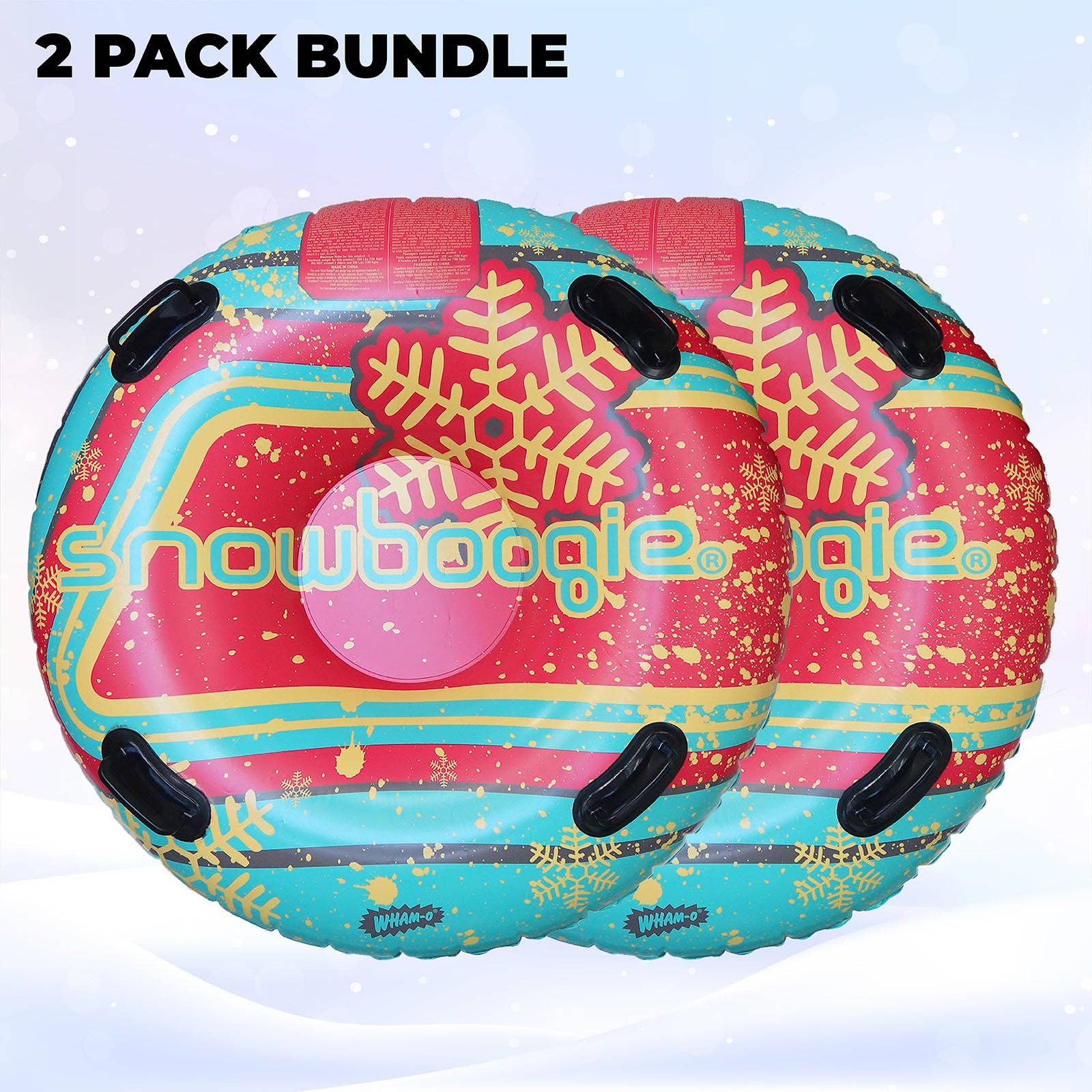Sixale - Wholesale Sporting Game - Kids & Baby - Wham-O Snow Boogie Air Tube 48" (Line pattern/Snow pattern)13