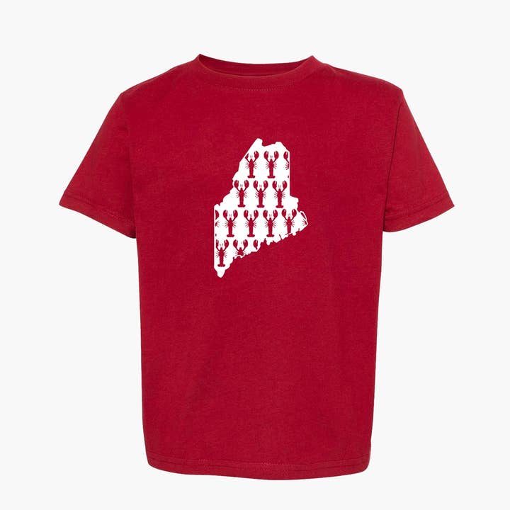 Maine Lobster Toddler Tee (2T-5/6T) | Maine Apparel for wholesale by Reclaimed Maine Co.