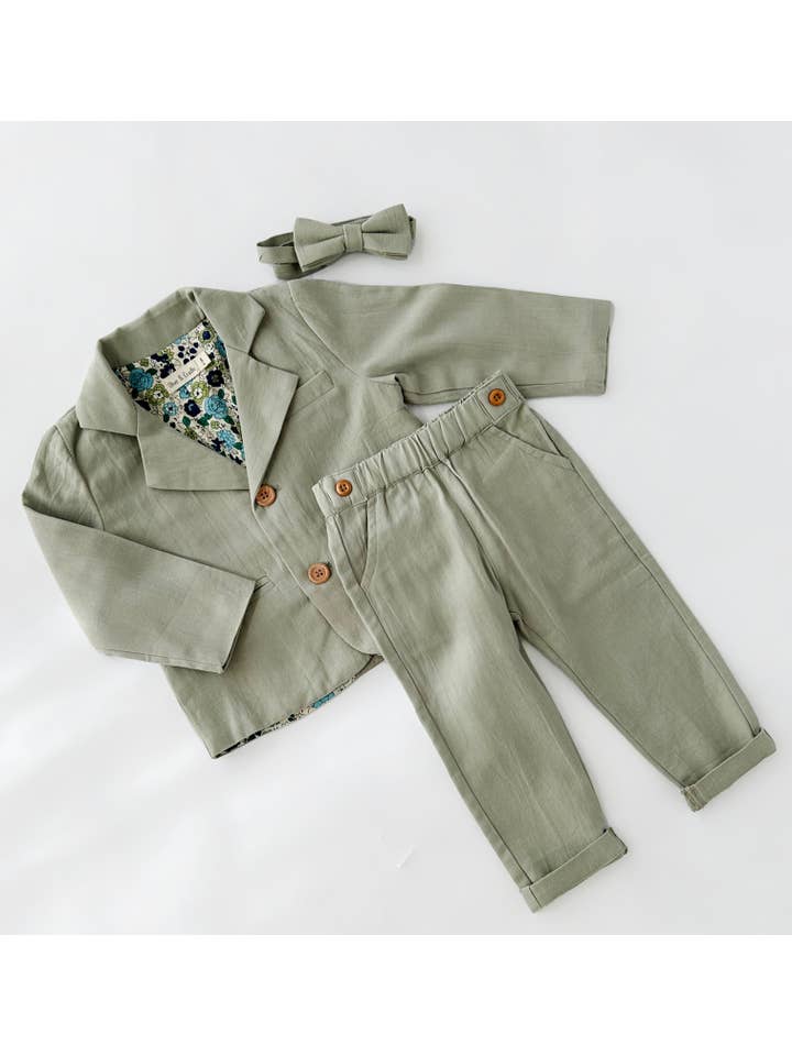 OLIVE & CRADLE - Wholesale Kledingset - Baby - Sebastian Set Jongens Formele Kleding8