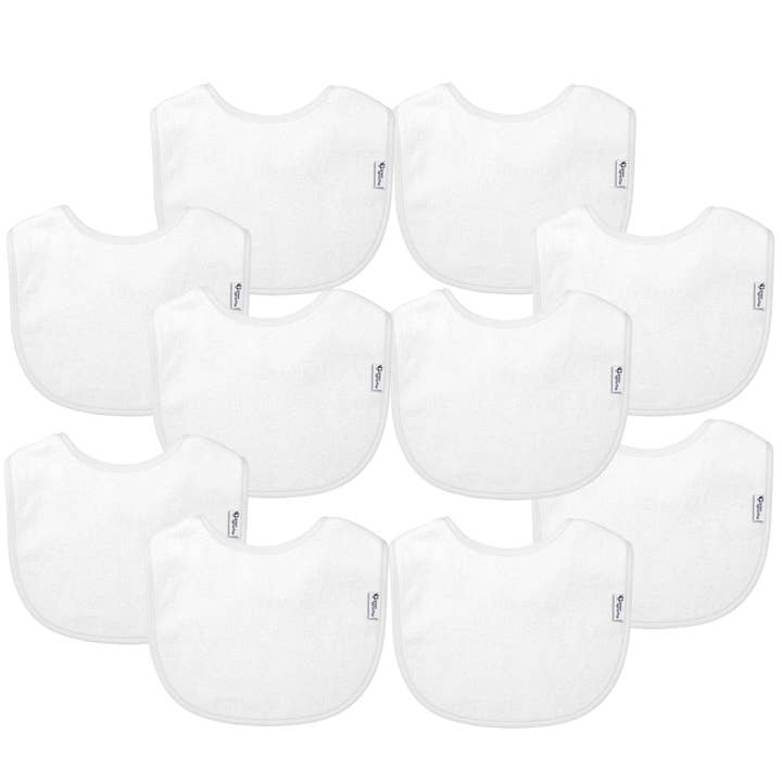 Green Sprouts - Wholesale Bib - Baby - Stay-Dry Everyday Bibs (10pk)