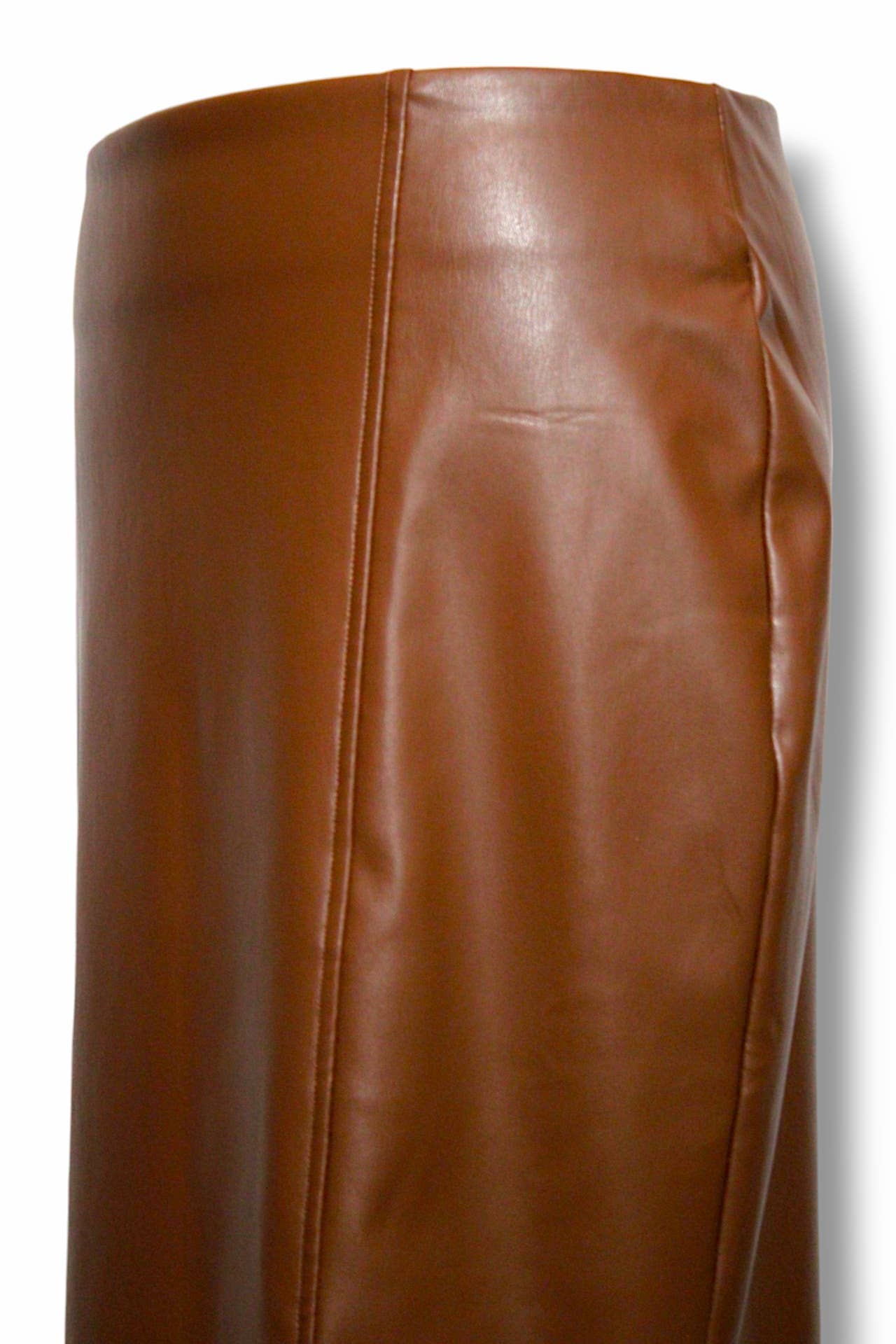 Tan Nova Pencil Skirt: Classic Elegance with a Twist for wholesale on Faire2