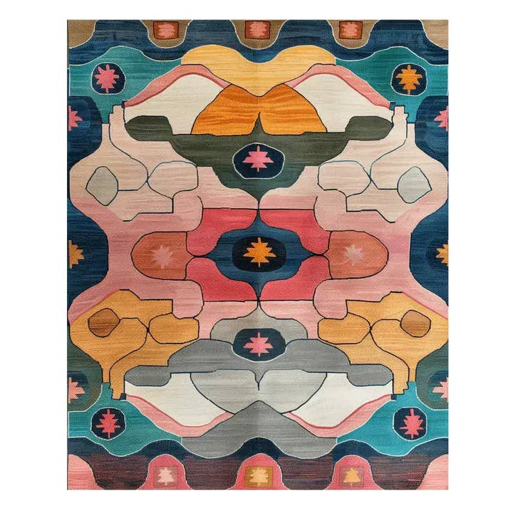 Cosmic Tides Hand Tufted Rug for wholesale by Maia Homes