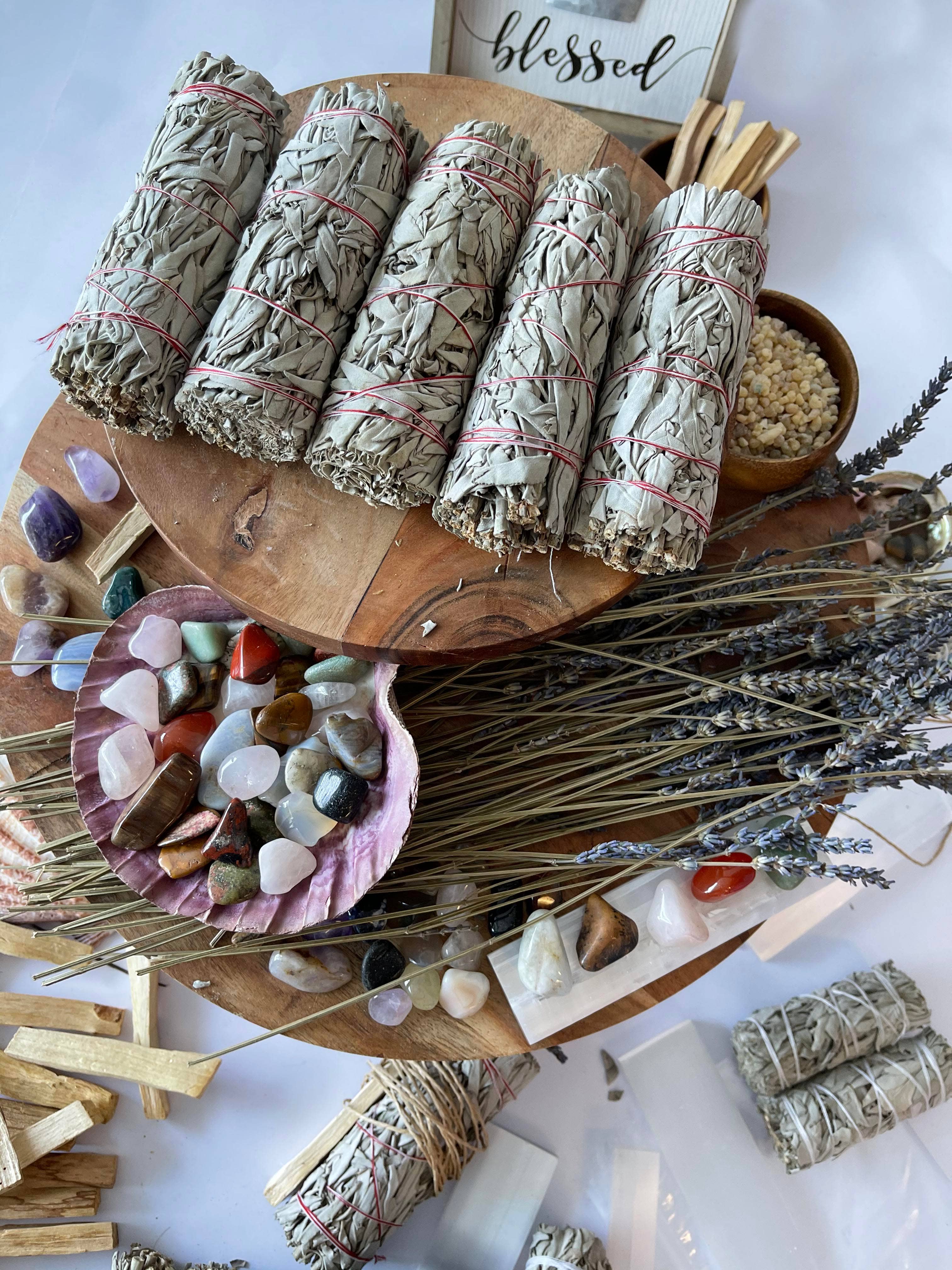 CaNatureLover - Vente Bâton de sauge - Lot de 100 bâtons de sauge blanche - Offre spéciale à 99 $ pour les 20 premières commandes1