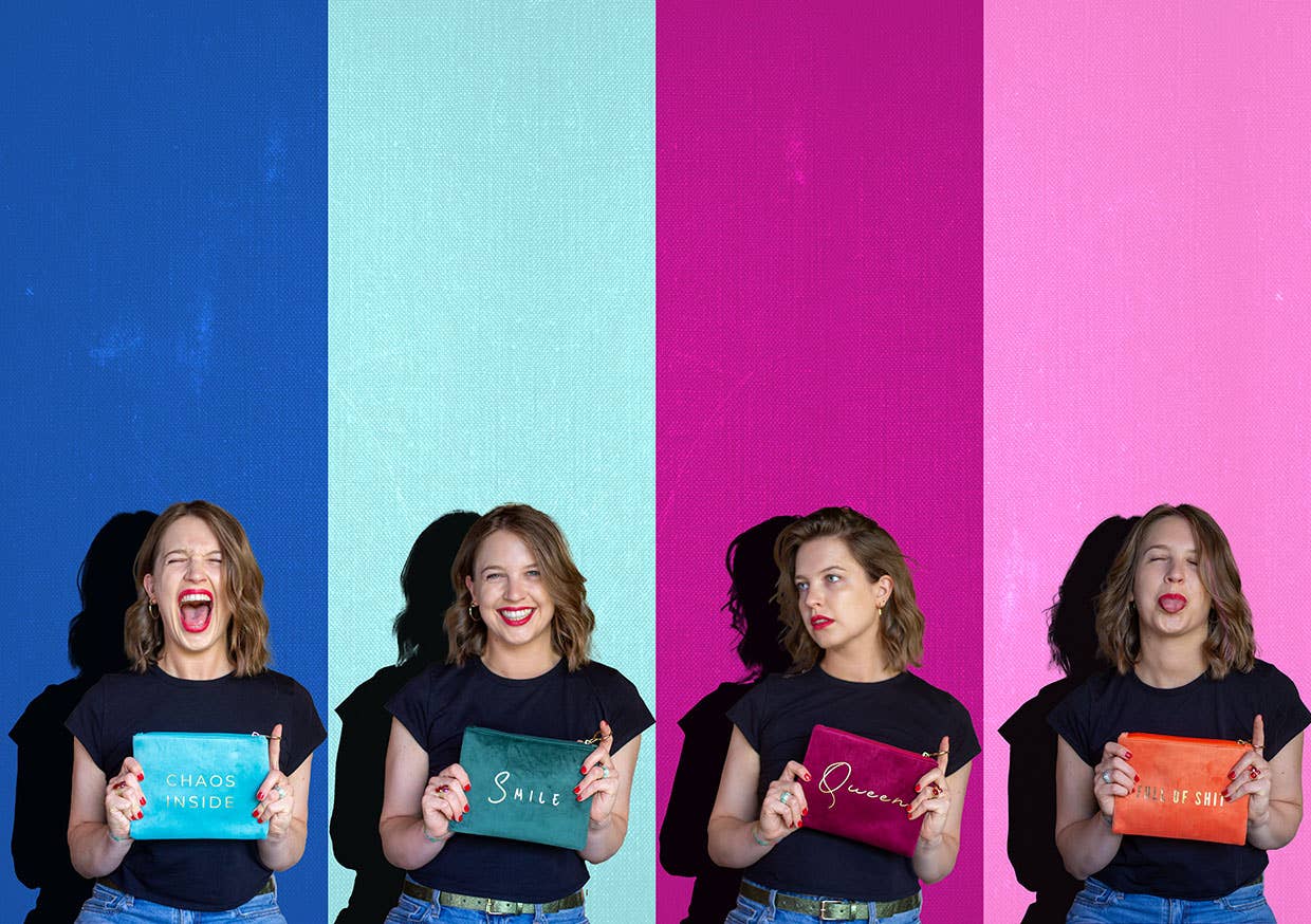 Herzilein-Wien GmbH - Wholesale Makeup/Cosmetic Bag - Kosmetiktasche Wien Kutsche 3