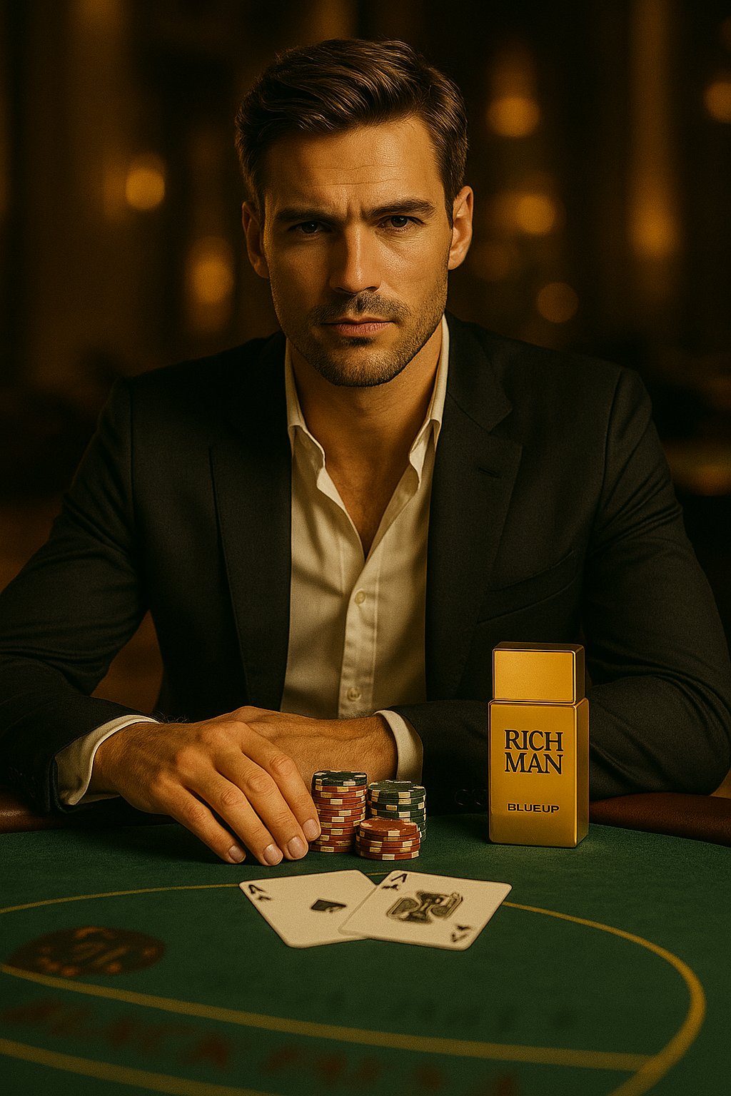 SDI-PARIS - Wholesale Perfume/Eau de Toilette - Blue-Up Rich Man Square – Men's Eau de Parfum 100 ml3