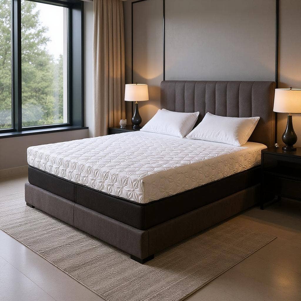 HomeRoots - Wholesale Bed - 8" Foam Gel Memory Foam Mattress0