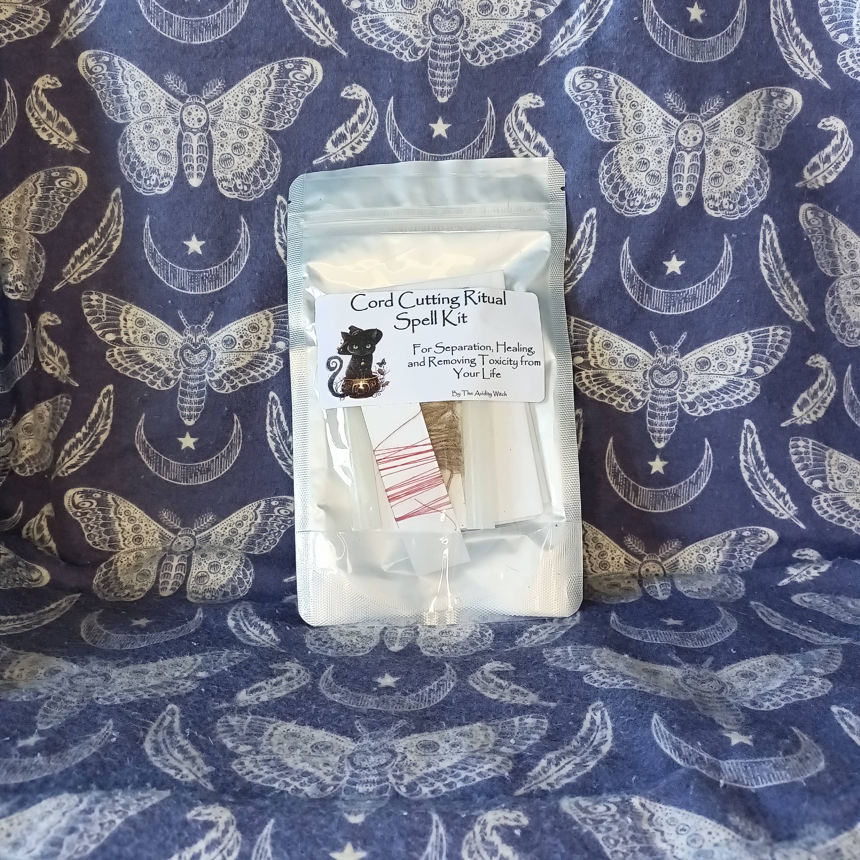 The Avidity Witch - Wholesale Meditation Supplies - Cord Cutting Ritual Spell Kit16