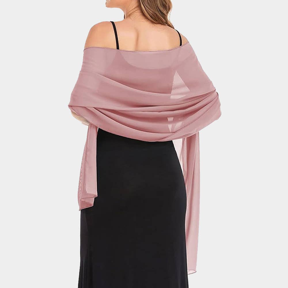 Sensibling Corp. - Venta al por mayor Bufanda - Mujer - Chal ligero de gasa para envolver y usar como bufanda17