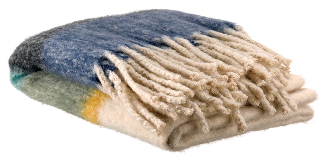 Maison Vivaraise & La Cerise sur le Gâteau - Wholesale Throw Blanket - Isabel Mousse Blanket 130 x 1601