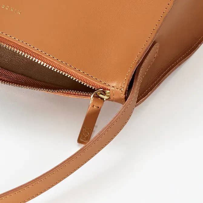 Minor History - Wholesale Shoulder Bag - Women's - The Hug Shoulder Bag - Saddle