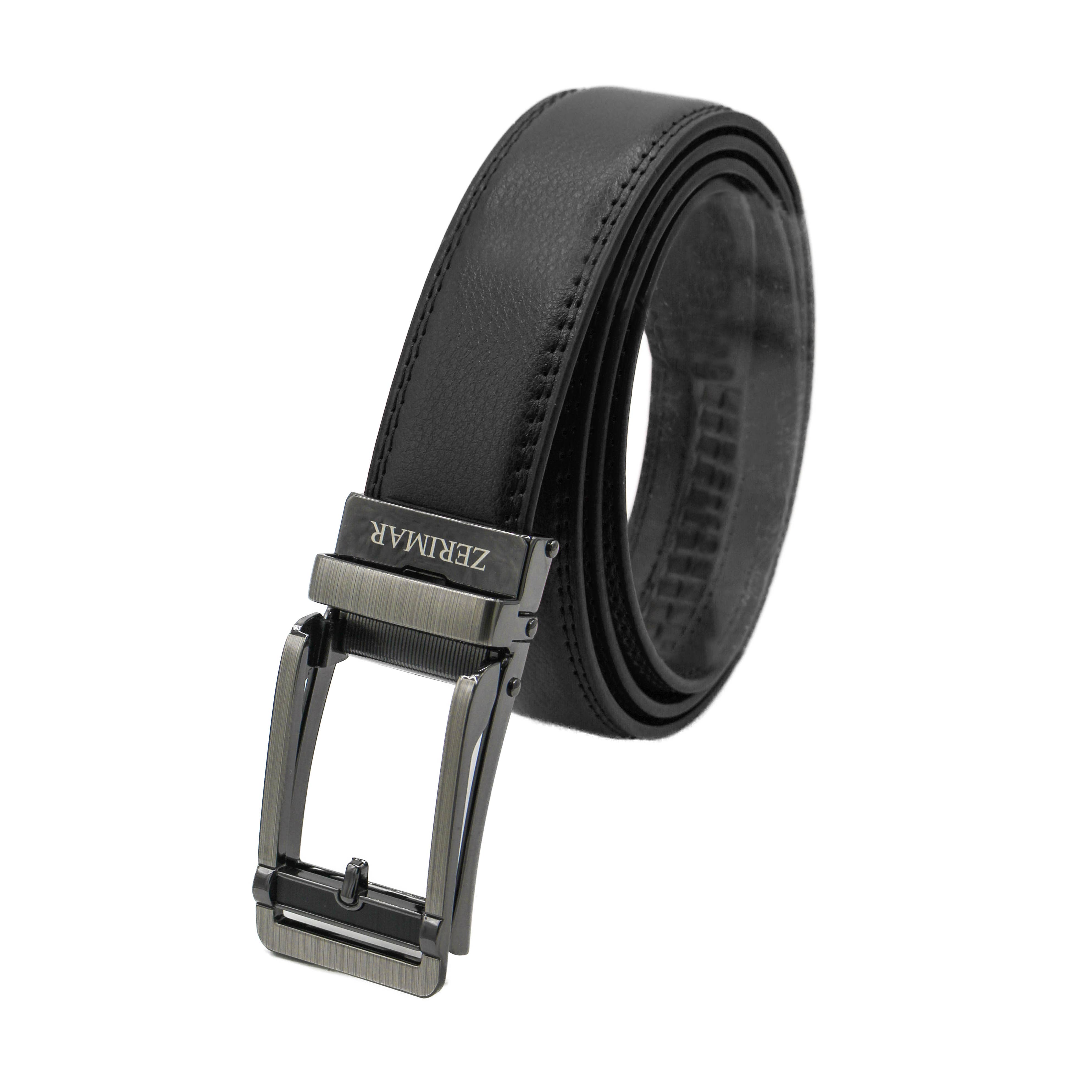 Zerimar 1942 - Wholesale Belt - Men's - Zerimar Premium Leather Belt – Elegant 30mm Automatic Buckle4