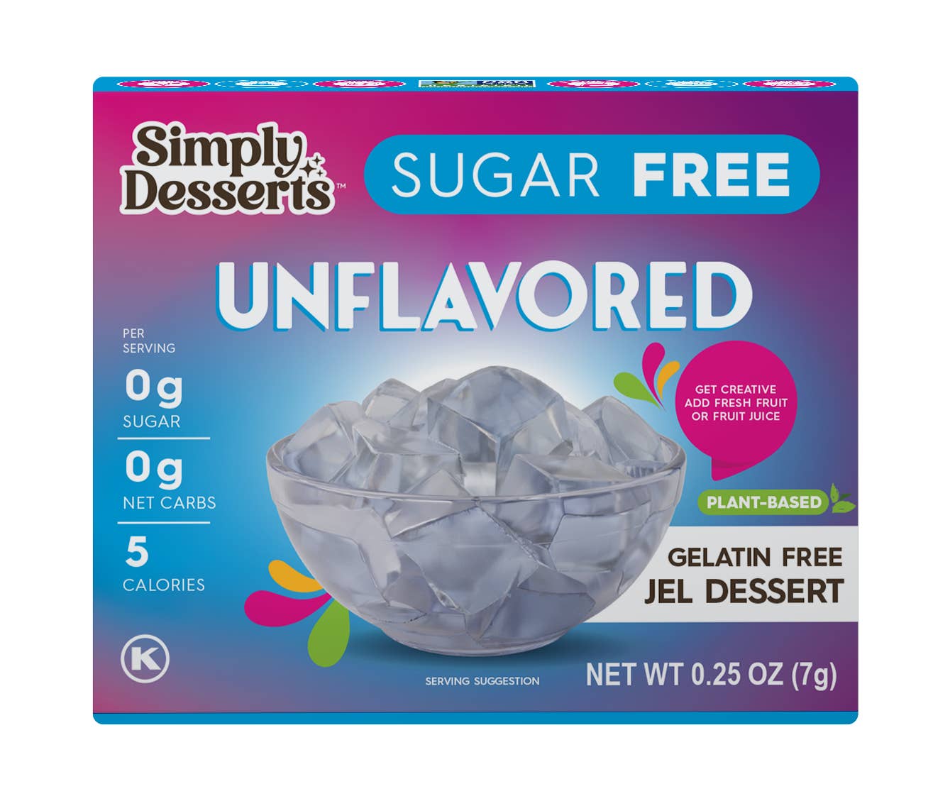 Simply Desserts - Vendita all'ingrosso Snack alla frutta - Jel Dessert non aromatizzato