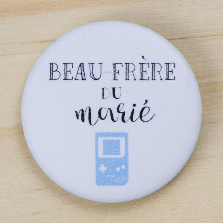 Wedding badge Brother-in-law of the groom for wholesale by Te Whaka