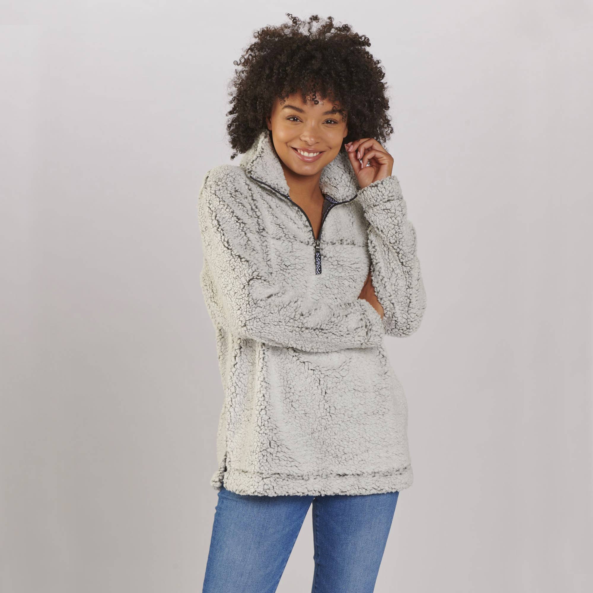 Boxercraft - Wholesale Fleece - Women's - Quarter Zip Sherpa Pullover5